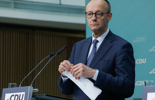 Alemania: Friederich Merz. AFP