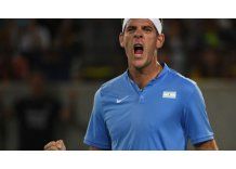 Del Potro le ganó a Djokovic y sacó al N°1 del mundo de Juegos Olímpicos