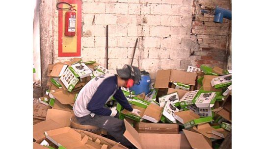 Destruyeron casi 100.000 consolas de juego truchas
