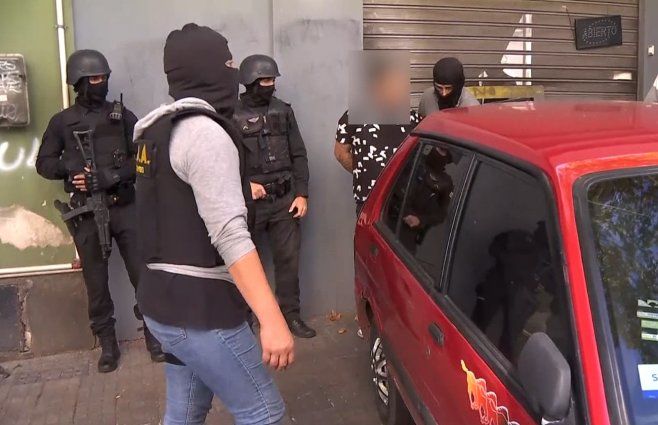 Foto: Subrayado. Los allanamientos se realizaron en el mediodía de este miércoles.