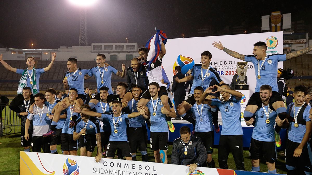 Uruguay 3-0 Chile en el debut en el CONMEBOL SUB20 - AUF