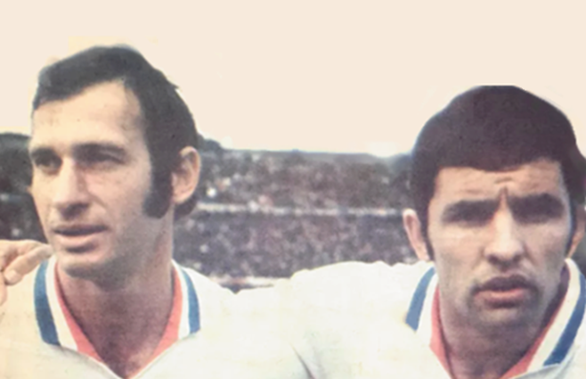 Celio y Artime, una dupla temible. El brasileño se iría ante de la gesta copera de 1971