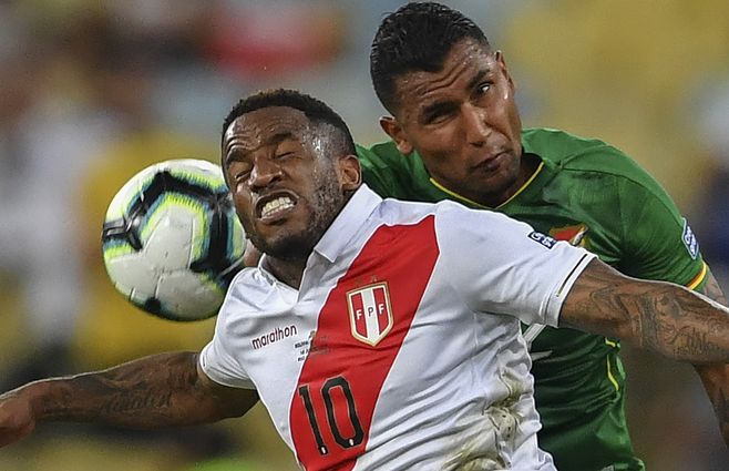 Jefferson La Foquita Farfán, un factor desequilibrante en el Perú de Gareca.&nbsp;