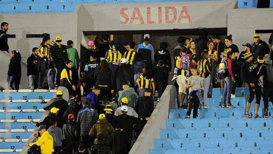 Peñarol evacuación