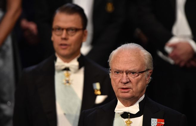 Ell Rey Carlos XVI Gustavo de Suecia