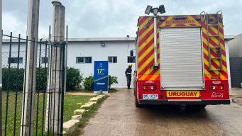 Foto: Subrayado. El fuego afectó la oficina de archivo y parte de la recepción.