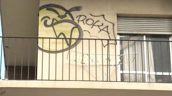 experto y artista callejero dan sus miradas sobre los graffitis, tras pintadas en edificios en montevideo