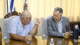 Foto: IDM. Reunión por sequía en Maldonado.