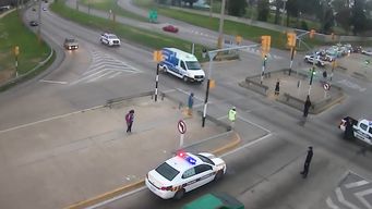 bebe sufrio paro respiratorio, fue trasladado y escoltado por la policia a montevideo