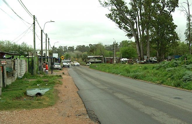 Foto: Subrayado. Camino Colman y Pororó, donde ocurrió el homicidio.