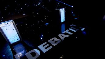 El debate organizado por la Corte Electoral en el 2019. Foto: archivo