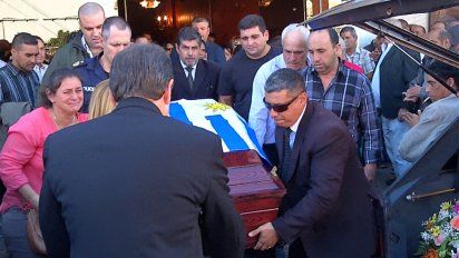 el ultimo adios a agustin silva, el policia asesinado en progreso