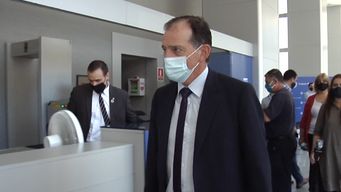 Senador Manini Ríos en Casa de Gobierno.