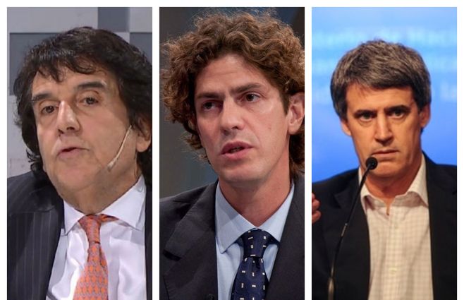 Melconián, Lousteau y Prat-Gay, tres economistas a quienes Macri sondeó para que regresen al gobierno de Cambiemos. Los tres se fueron molestos. No será fácil.