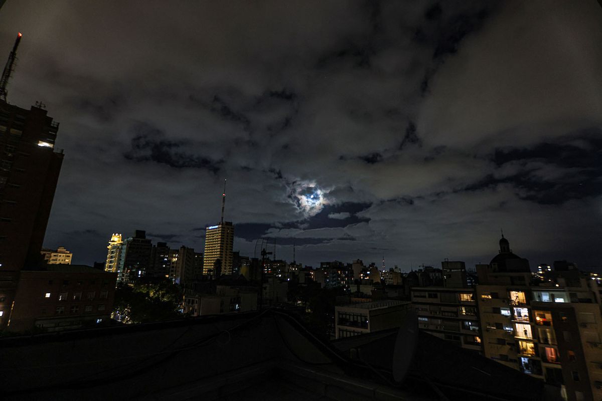 Luna llena. 5 de noviembre. Foto: FocoUy.