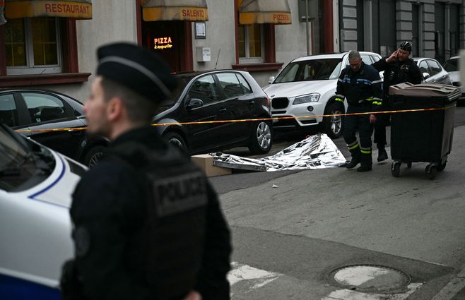 Ataque con cuchillo en Francia. Foto: AFP