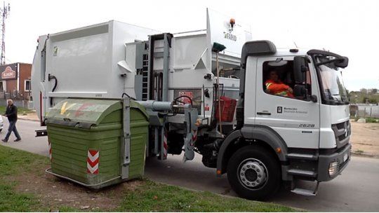 camion contenedor basura