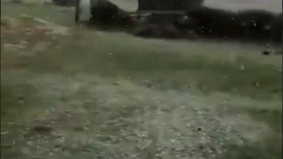 un espectaculo: cayo nieve en lavalleja y maldonado, informo meteorologia