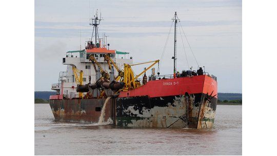 dragado río uruguay