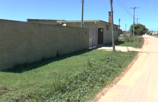 Casa en el Chui Brasil, donde el uruguayo tenía secuestrada a la mujer brasileña.