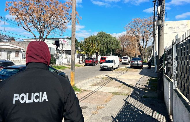 Foto: Subrayado. Escena de Belvedere, donde los delincuentes sí se llevaron el botín.