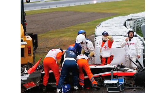 Jules Bianchi en estado crítico tras dramático accidente en F1