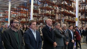 presidente orsi destaco inversion privada de mas de usd 10 millones en centro de distribucion de medicamentos