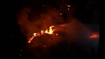 encontraron un cuerpo calcinado tras un incendio en una casa en maldonado