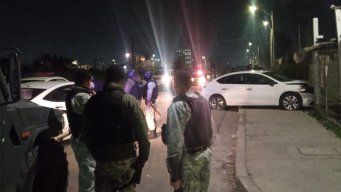 Foto cedida a Subrayado. El vehículo recuperado es un Nissan Versa.