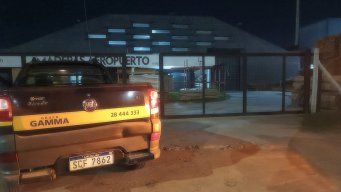 Foto cedida a Subrayado. Robo en fábrica de maderas, en Paso Carrasco.