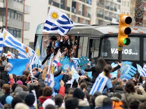 Si hay copa hay caravana y festejos en el Centenario