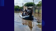 Descendió a 487 la cantidad de personas desplazadas en seis departamentos por las inundaciones