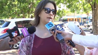 lo que sucedio hoy fue un gran abrazo entre la escuela y la comunidad, dijo la directora de primaria en la escuela 123