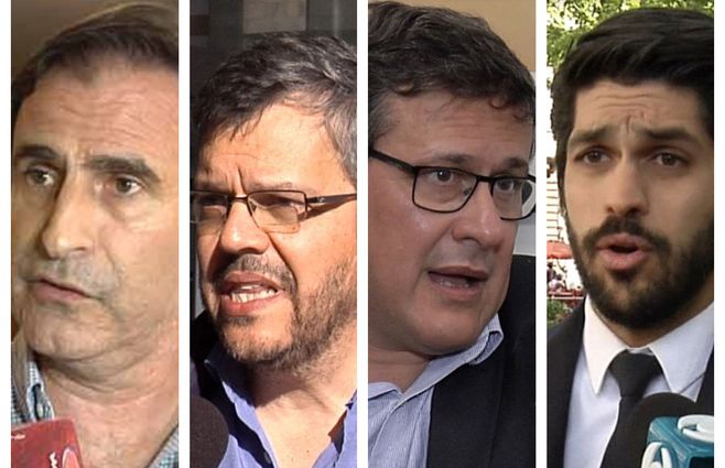 Álvaro Garcé, Gustavo Leal, Jorge Díaz y Andrés Ojeda, personas de interés para los temas de seguridad