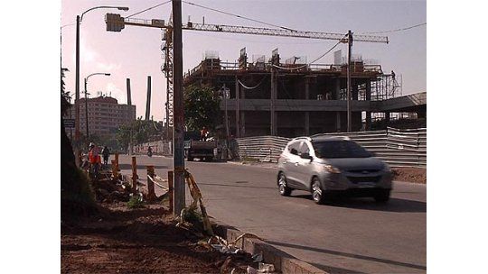 Ensanchan tramo de L.A. de Herrera en la zona del nuevo shopping