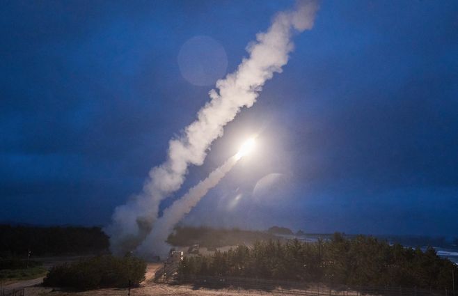 Corea del Sur y EE.UU. disparan misiles de forma conjunta. (Foto: AFP).