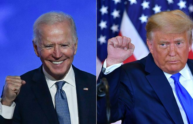 Estados Unidos: Joe Biden y Donald Trump.