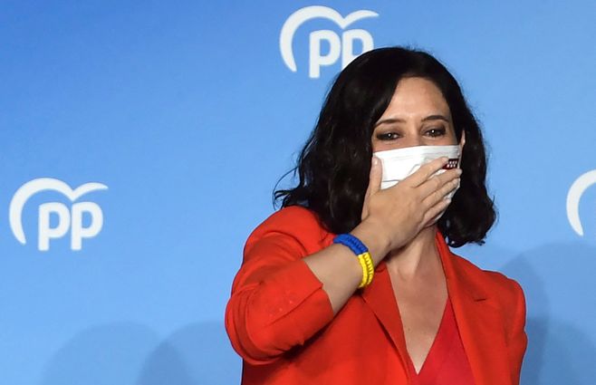 Díaz Ayuso anunció un nuevo tiempo para la política española
