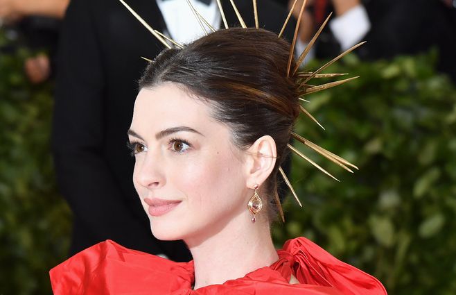 Anne Hathaway, Gala MET 2018