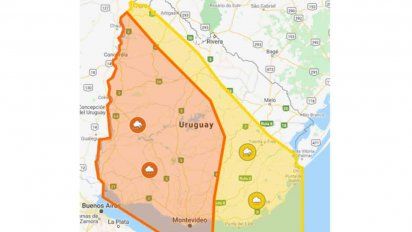 extienden alerta naranja y amarilla por tormentas fuertes