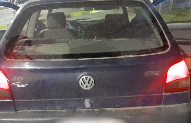 Foto cedida a Subrayado. La persecución finalizó en avenida Italia, a la altura de Punta Gorda, el viernes a la noche.