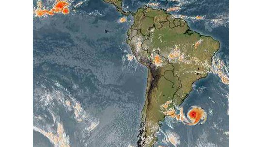 Alerta de tormenta extratropical desde la tarde del martes 7