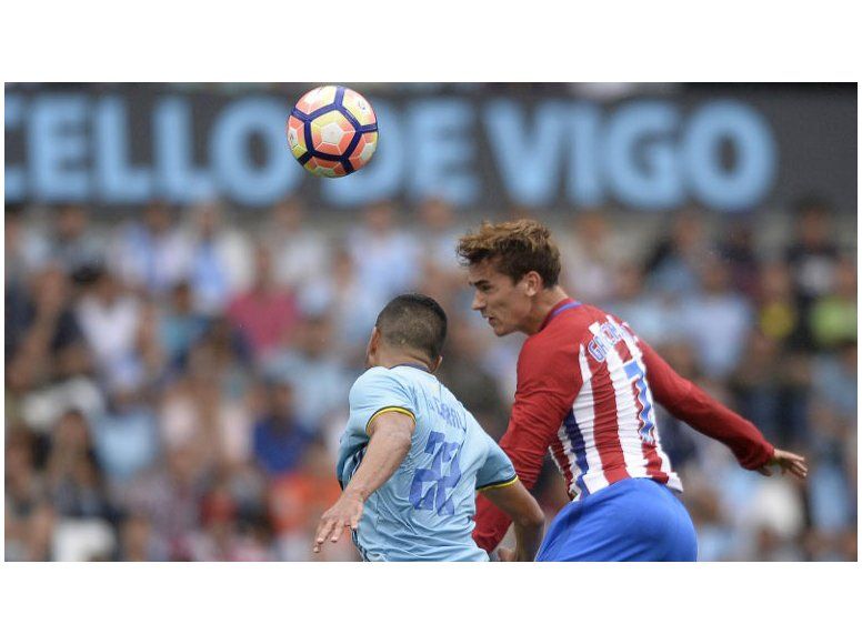 Atlético de Godín y Josema goleó 4-0 al Celta por la Liga española