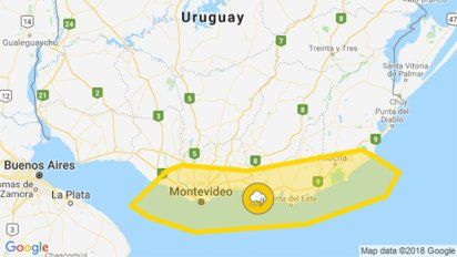 reducen alerta amarilla por tormentas a la costa sureste del pais