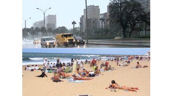 Sábado feo, con lluvias en el sur, domingo veraniego otra vez