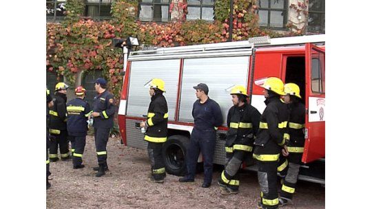Incendio y evacuación en el Liceo Crandon