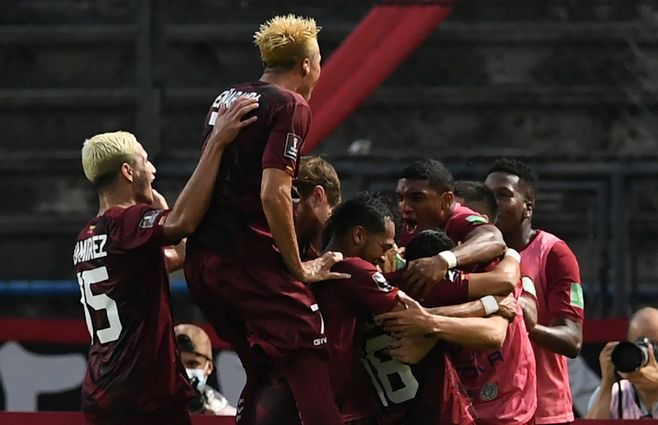La vinotinto celebra el triunfo ante Ecuador&nbsp;