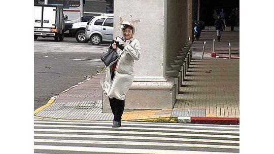 Las consecuencias del temporal en distintos puntos de la ciudad
