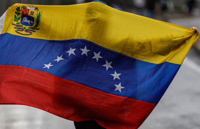 VENEZUELA-AFP-BANDERA