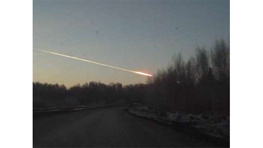 Meteorito que cayó en Rusia pudo rozar el sol antes del impacto